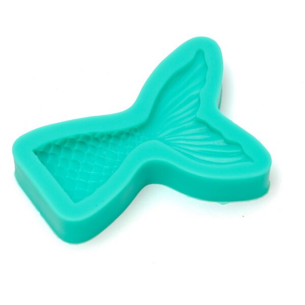 Silicone Mould Mermaid Tail 70mm x 95mm