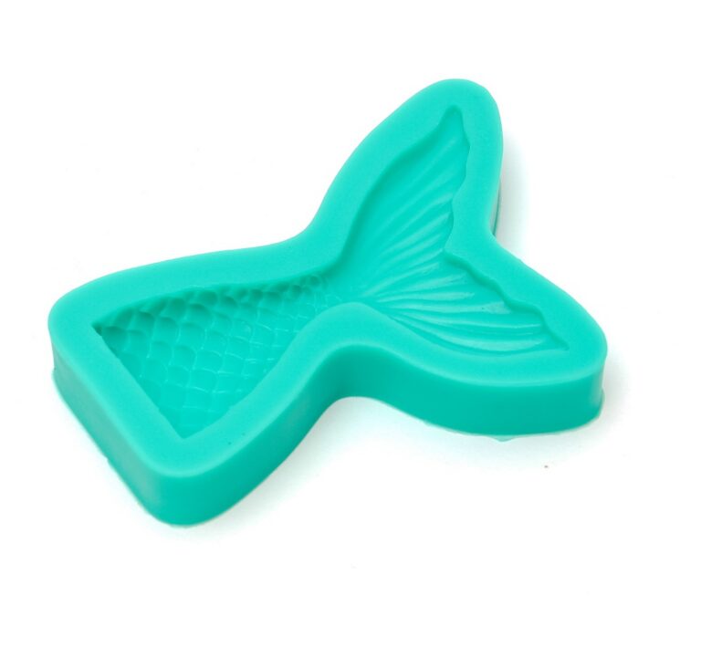 Silicone Mould Mermaid Tail 70mm x 95mm