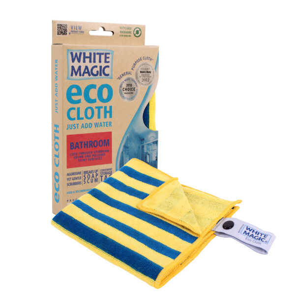White Magic Microfibre Eco Bathroom Cloth