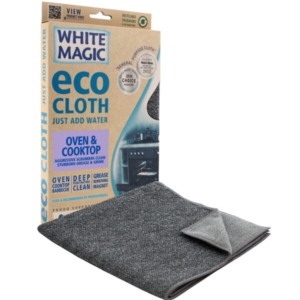 White Magic Microfibre Eco Oven & Cooktop Cloth