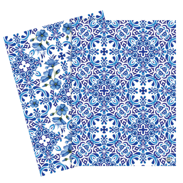 Michel Design Works Indigo Seas Tea Towel