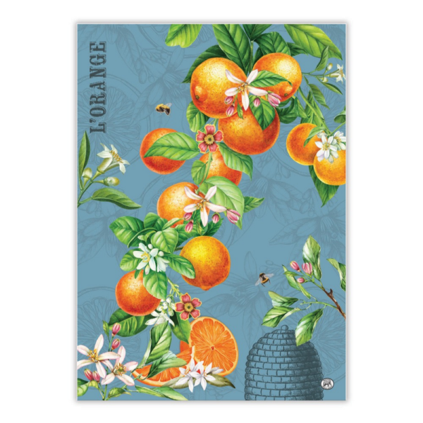 Michel Design Works L’Orange Tea Towel