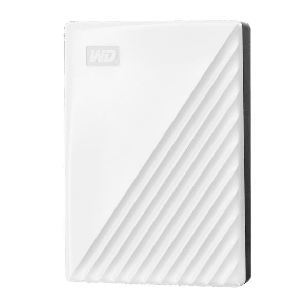 WD MY PASSPORT 4TB USB 3.2 Gen 1 EXTERNAL HDD WHITE