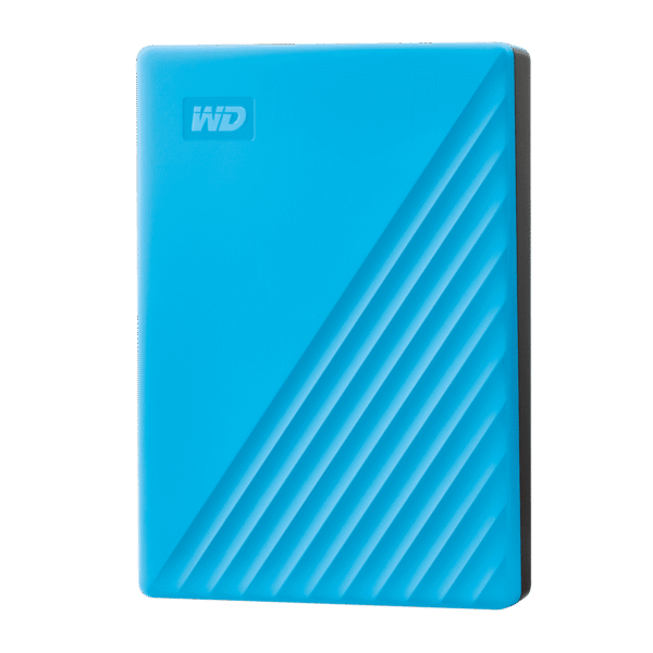 WD MY PASSPORT 4TB USB 3.2 Gen 1 EXTERNAL HDD BLUE