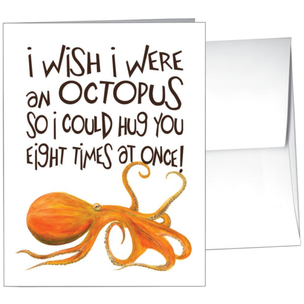 I Wish I Were An Octopus – Card