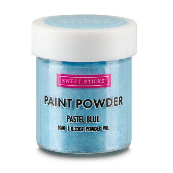 Sweet Sticks Paint Powder Pastel Blue 10ml