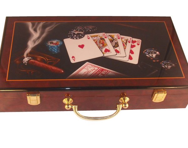 Las Vegas Deluxe Poker Set, 300 chips