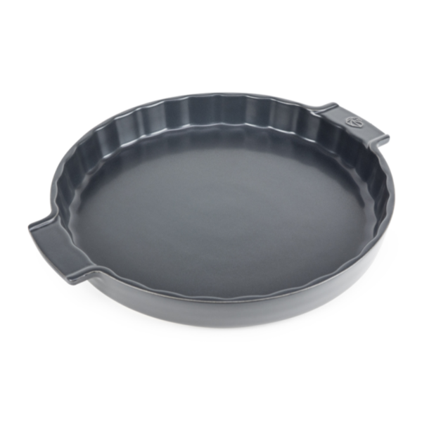 Peugeot Ceramic Tart Dish Charcoal 30cm