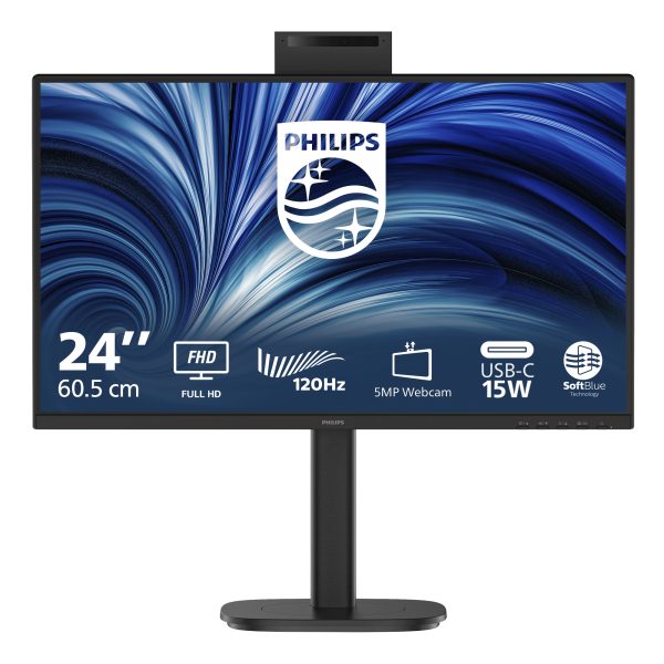 PHILIPS 24in B LINE MONITOR WEBCAM