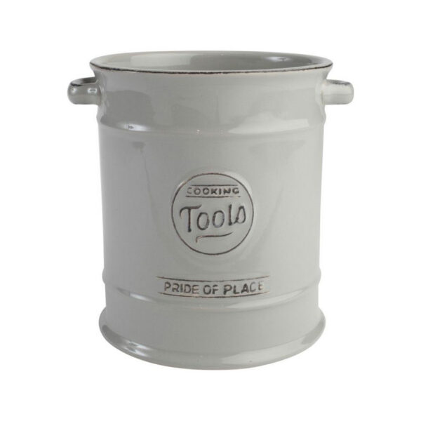 T&G Pride of Place Cool Grey Utensil Jar