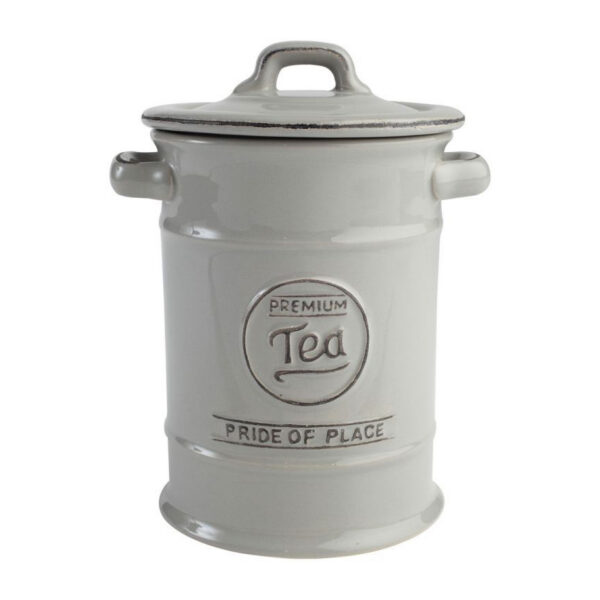 T&G Pride of Place Cool Grey Tea Jar