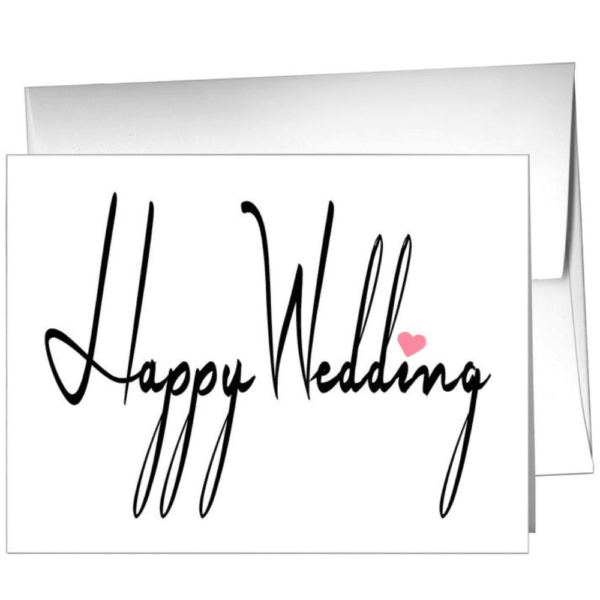 Happy Wedding – Card