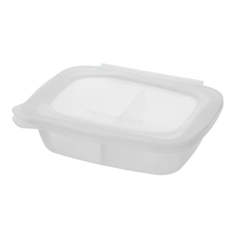 Progressive Softbox Oven Silicone Rectangular Divided Container 470ml