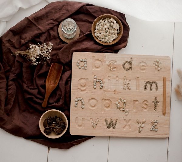 Lower case Letter Tracing board