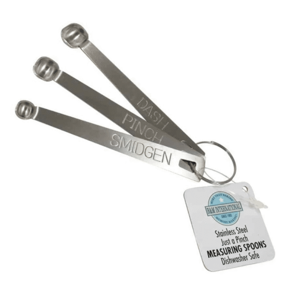 R&M Stainless Steel Measuring Spoons “Just a Pinch”