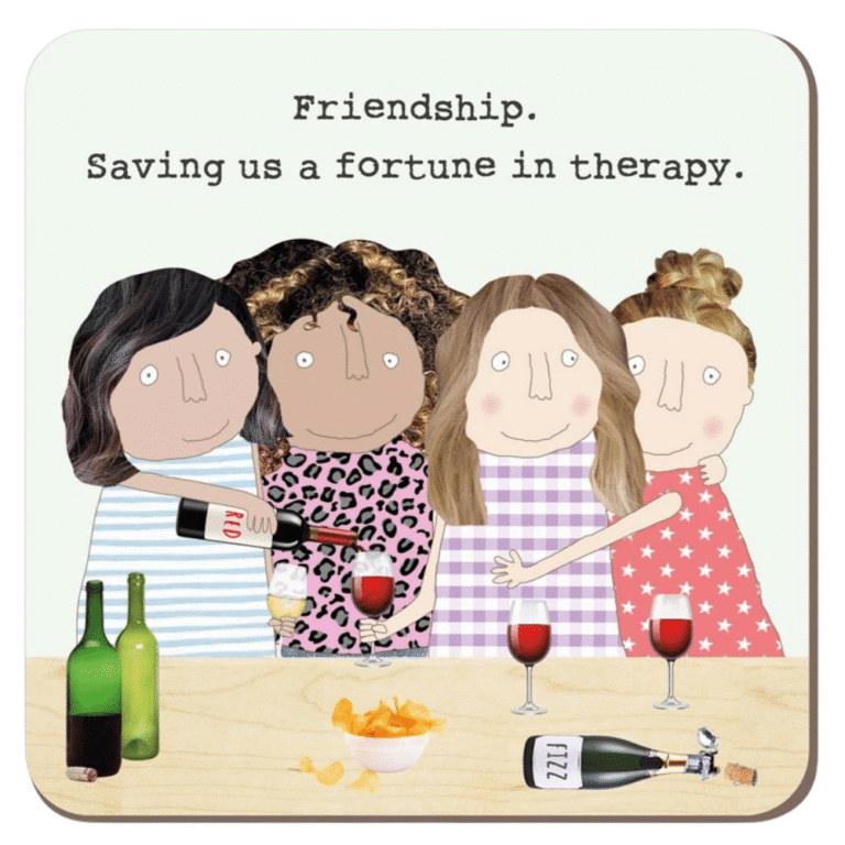 Rosie Made A Thing Therapy Coaster
