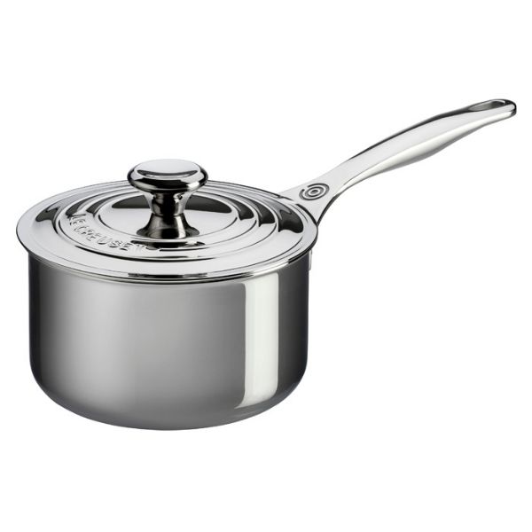 Le Creuset Signature 3Ply Stainless Steel Saucepan 18cm