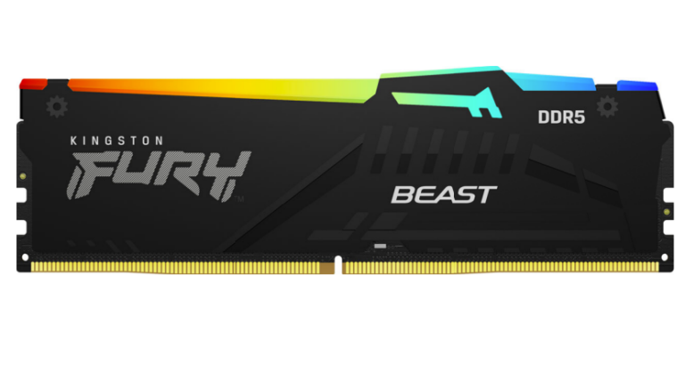 KINGSTON 32GB 5600MT/s DDR5 CL36 DIMM (Kit of 2) FURY Beast RGB EXPO