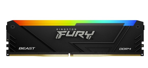 KINGSTON 32GB 3200MHz DDR4 CL16 DIMM (Kit of 2) FURY BEAST RGB
