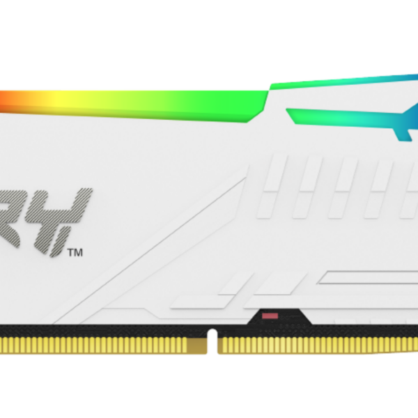 KINGSTON 32GB 6000MT/s DDR5 CL36 DIMM (Kit of 2) FURY Beast RGB White EXPO