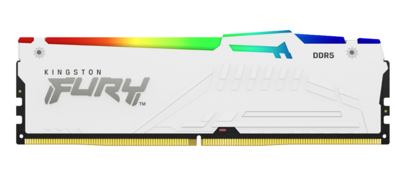KINGSTON 32GB 6000MT/s DDR5 CL36 DIMM (Kit of 2) FURY Beast RGB White EXPO