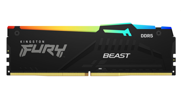 KINGSTON 32GB 6000MT/s DDR5 CL36 DIMM (Kit of 2) FURY Beast RGB Black EXPO