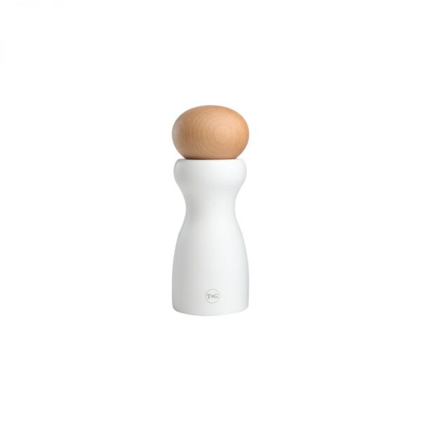 T&G Classic Sphere Salt Mill White