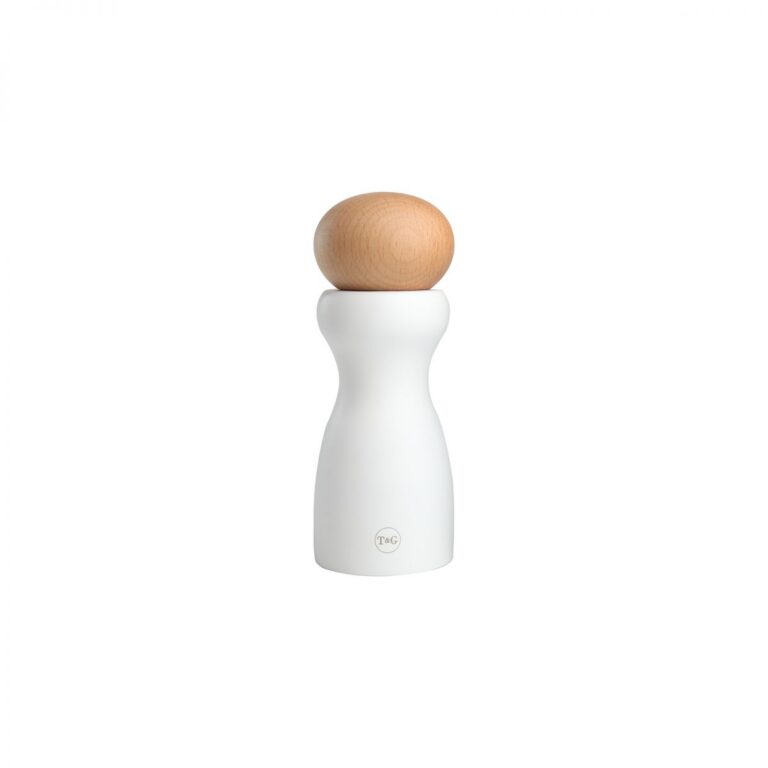 T&G Classic Sphere Salt Mill White