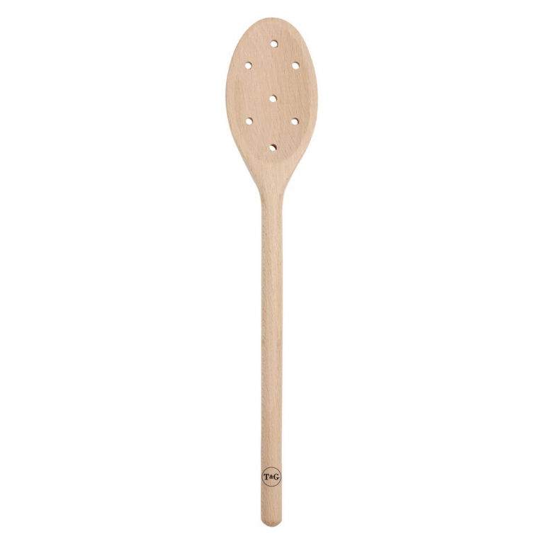 T&G Wooden Spoon with Holes