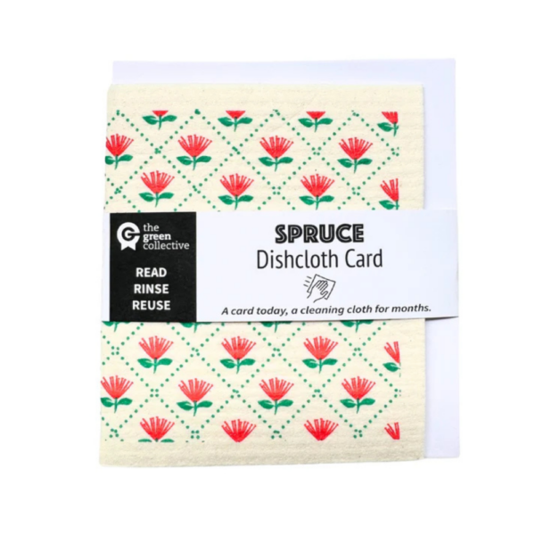 SPRUCE Dishcloth Gift Card Pohutukawa