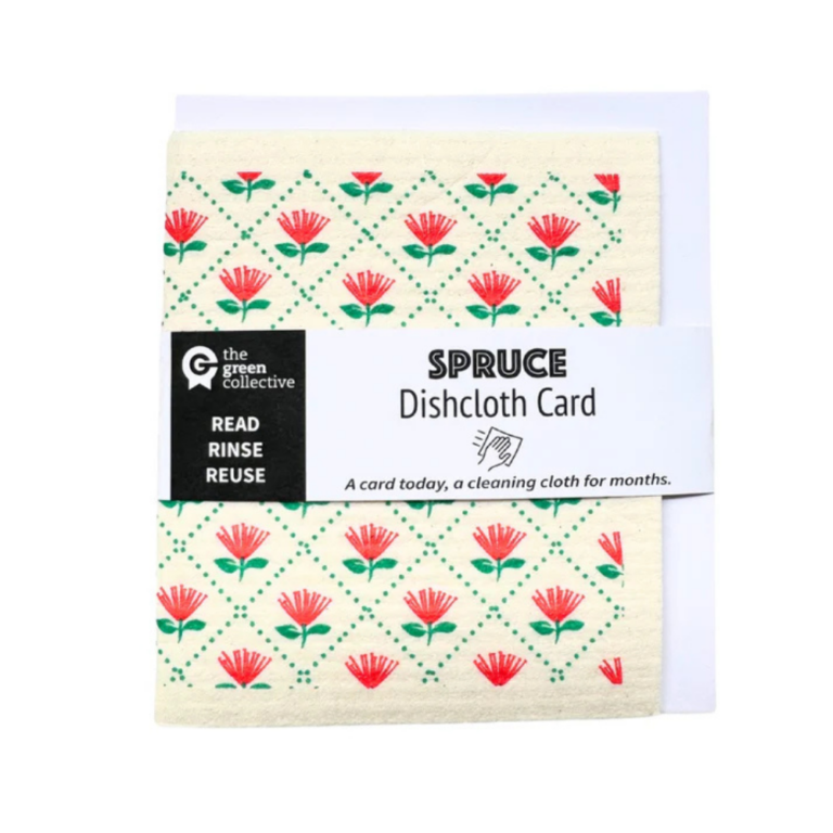 SPRUCE Dishcloth Gift Card Pohutukawa