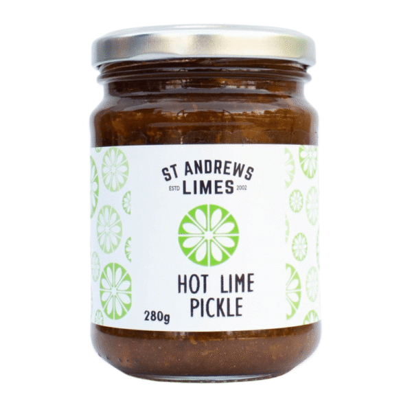 St Andrews Limes Hot Lime Pickle 280g