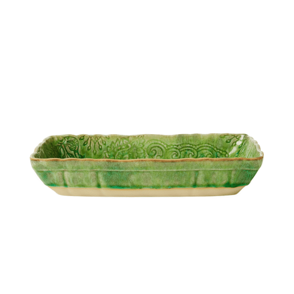 Sthål Ceramics Small Gratin Dish Seaweed 22x15cm