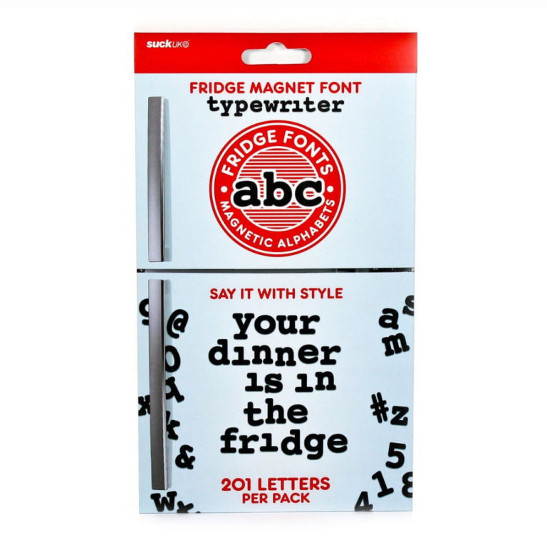 Suck UK Fridge Magnet Fonts