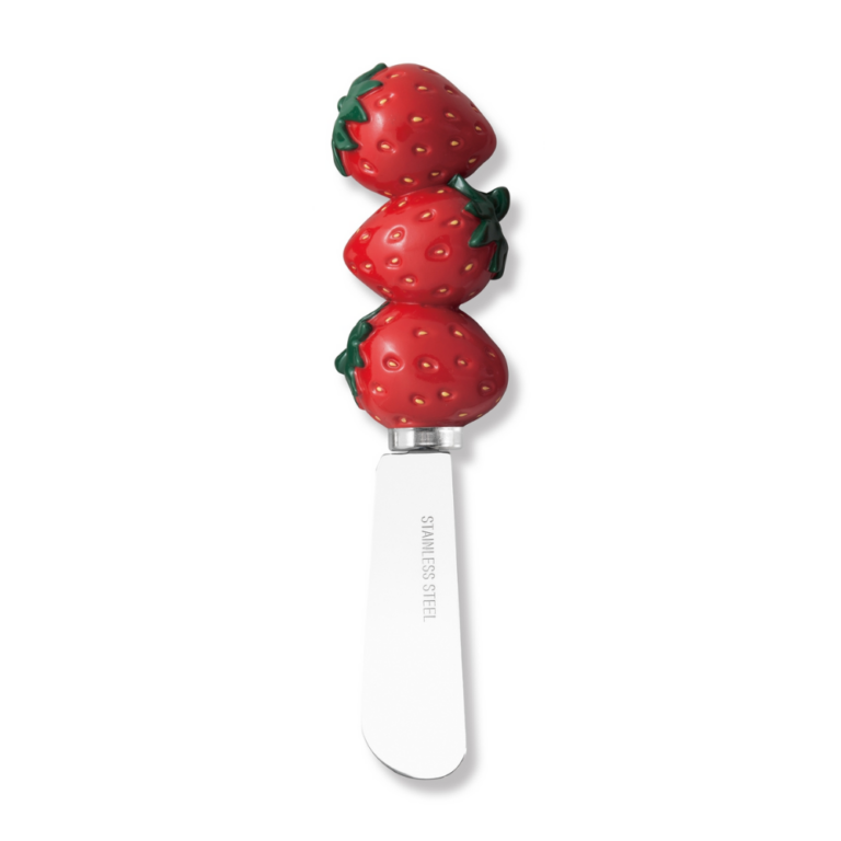 Supreme Cheese Spreader Strawberries 12cm Set of 3