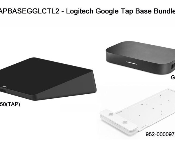 Logitech Google Tap Base Bundle – Inc. 939-001950(TAP) / GQE20C / 952-000097(TAPPC) (Gmh License Required)