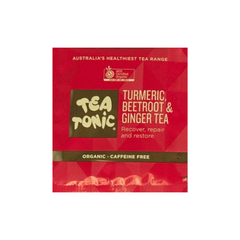 Tea Tonic Turmeric, Beetroot & Ginger Tea Sample Pack