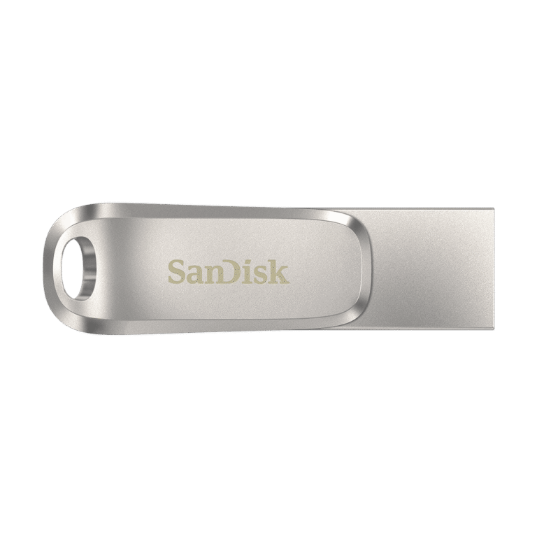 SANDISK ULTRA DUAL DRIVE LUXE SDDDC4 512GB USB TYPE C METAL USB3.1/TYPE C REVERSIBLE CONNECTOR SWIVEL DESIGN TYPE-C ENABLED DEVICES 5Y