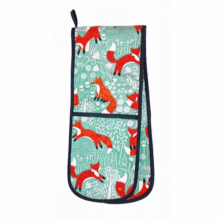 Ulster Weavers Foraging Fox Double Oven Glove