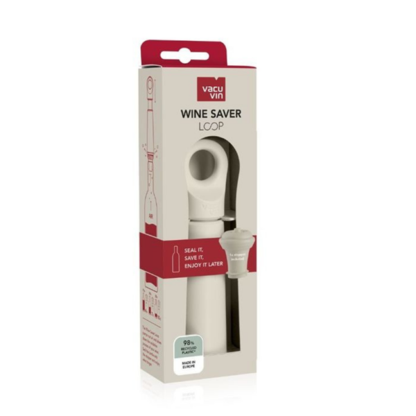 Vacu Vin Wine Saver Loop & Stopper (2 Colours)