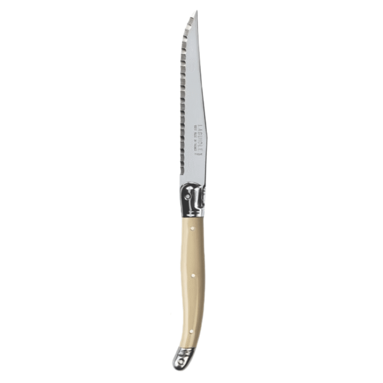 André Verdier Laguiole Debutant Steak Knife Ivory