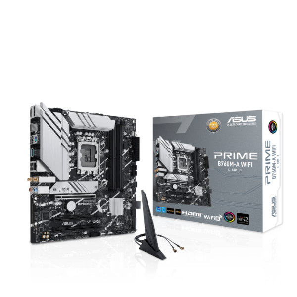 ASUS PRIME B760M-A WIFI-CSM DDR5 MOTHERBOARD