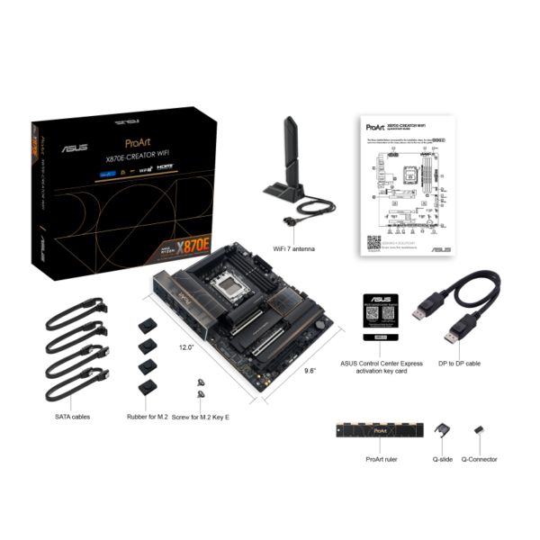 ASUS Rog Crosshair X870E Hero AM5 AMD Motherboard