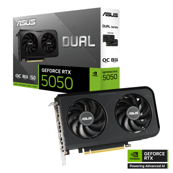 ASUS DUAL-RTX5050-O8G Graphics Card