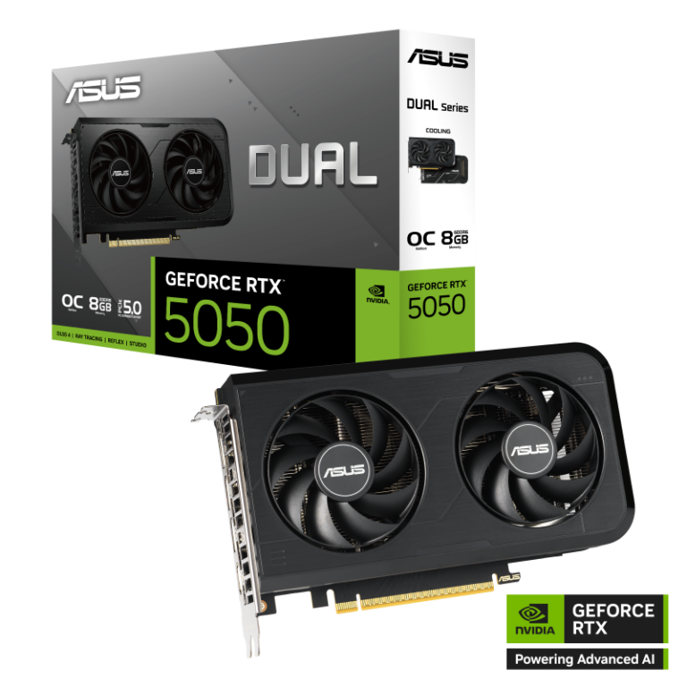 ASUS DUAL-RTX5050-O8G GRAPHICS CARD
