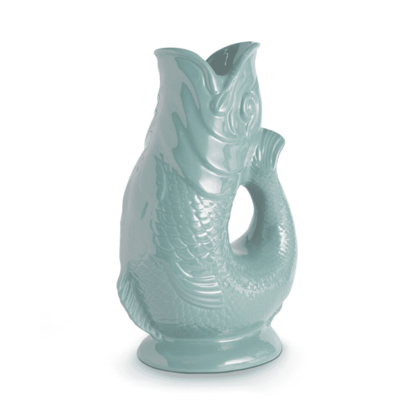 Wade Pottery Fish Jug 1.2L Eau De Nil