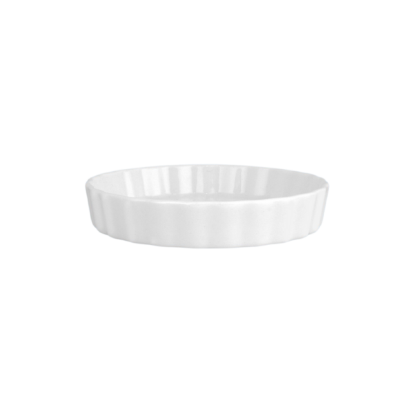 Wilkie Brothers New Bone Porcelain Quiche Dish 12.5cm