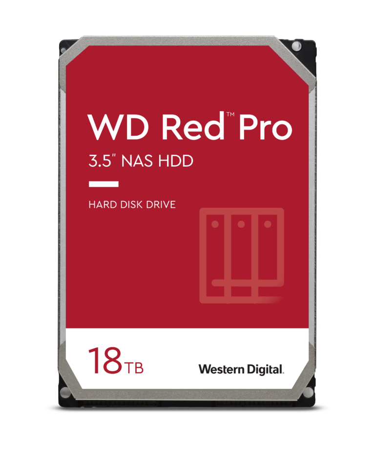 WD RED PRO 18TB NAS HDD 3.5" SATA 512MB CACHE 7200RPM 5YRS WTY