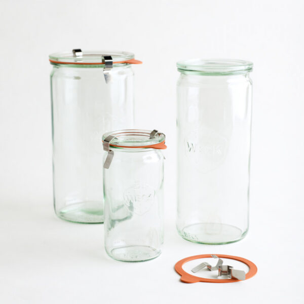Weck Cylindrical Jar (4 Sizes)