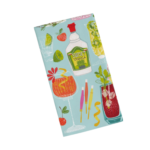 WerkShoppe Cotton Tea Towel 5 O’Clock Somewhere